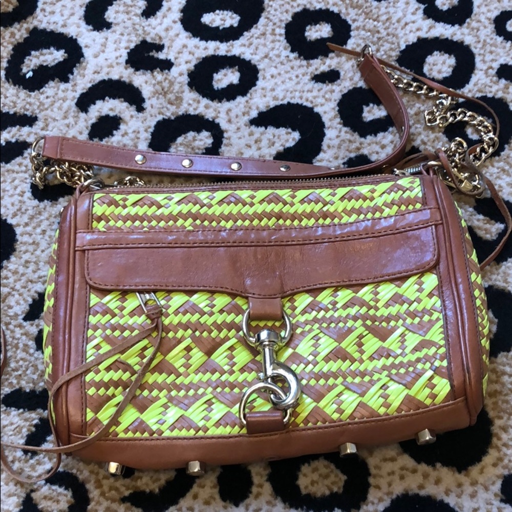 Rebecca Minkoff MAC Bag tan/neon